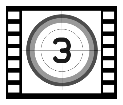 Movie tape icon clipart