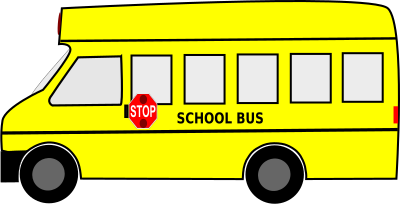 Moving School Bus Animated SVG Clipart Free Download clipart