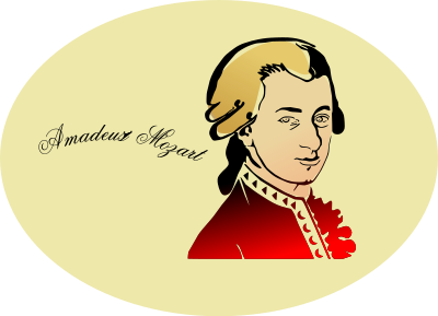 Mozart clipart