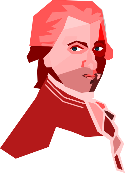 Mozart clipart