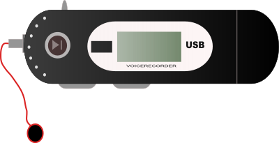 MP3 player clipart