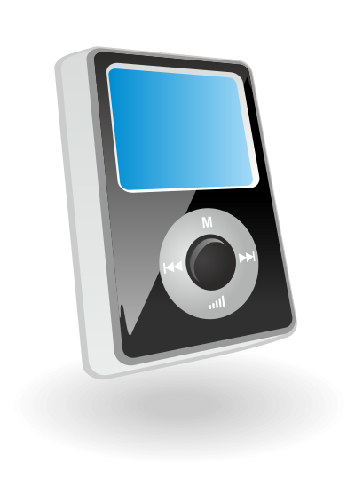 Mp3 player vector clipart