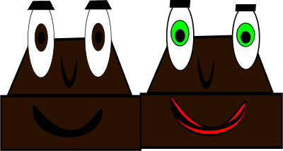 Mr and mrs chocolate clipart