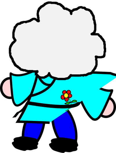Mr Cloud clipart