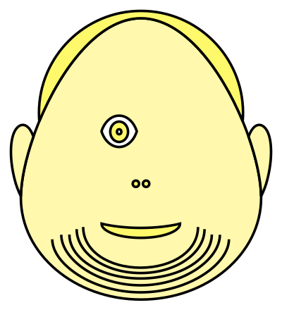 Mr. Egghead clipart