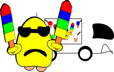 Mr icecream clipart