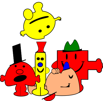 Mr men clipart