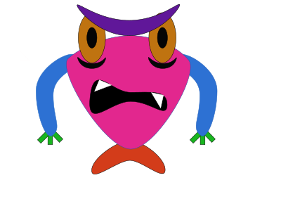 Mr Monster clipart