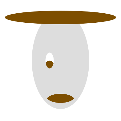Mr. Mushroom clipart