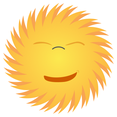 Mr. Sun clipart