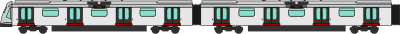 MRT SBK Line Train clipart