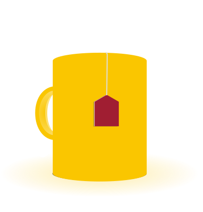 Mug of tea clipart