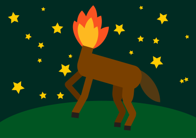Mula Sem Cabeca clipart