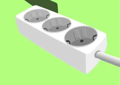 Multi socket clipart
