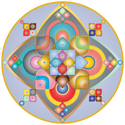 Multichrome Mandala clipart