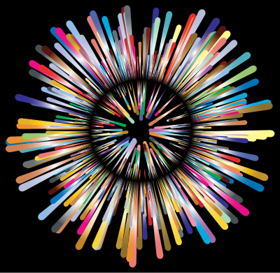 Multicultural Explosion 2 clipart