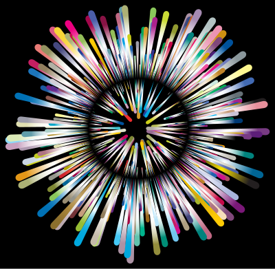 Multicultural Explosion 3 clipart
