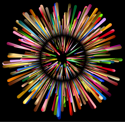 Multicultural Explosion 4 clipart