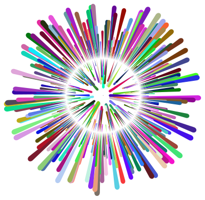 Multicultural Explosion No Background clipart