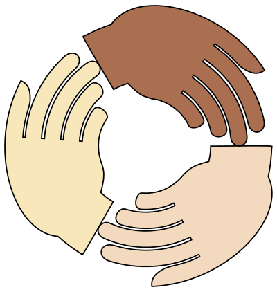 Multicultural Hands clipart