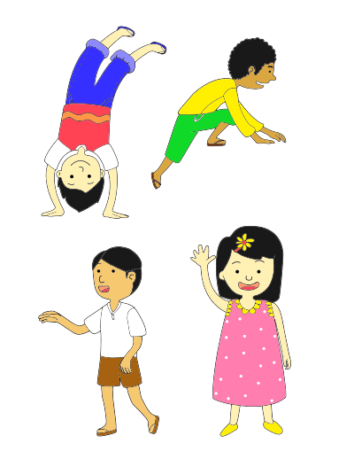Multicultural Kids clipart