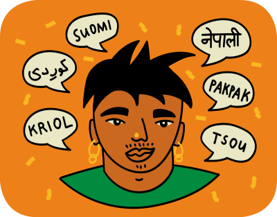 Multilingual clipart