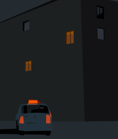 Night street by Rones clipart