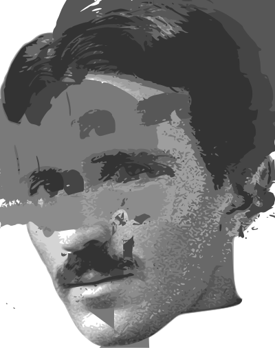 Nikola Tesla 2 clipart