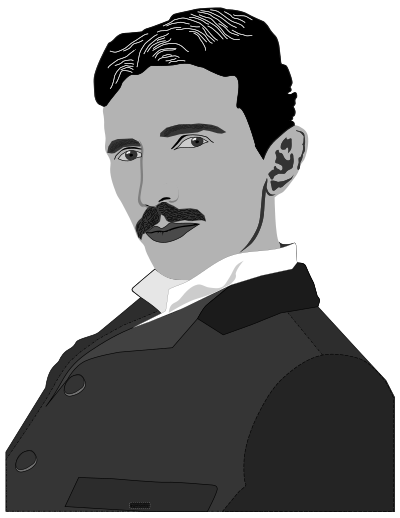 Nikola Tesla - Никола Тесла clipart