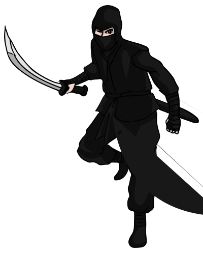 Ninja 4 clipart
