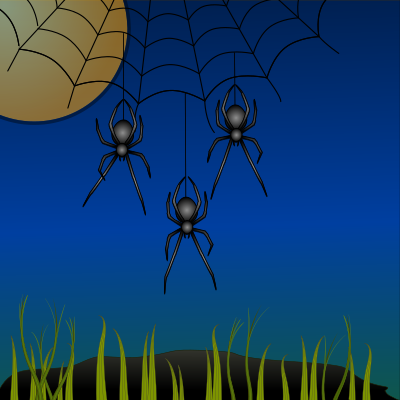 Ninja Spiders clipart