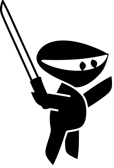 Ninja1 clipart
