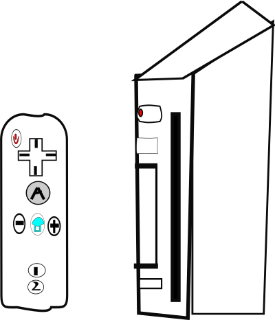 Nintendo wii clipart
