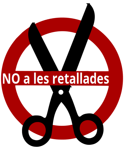 No a les retallades clipart
