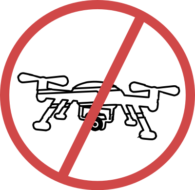 No Camera Drones clipart