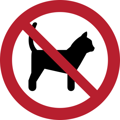 No cats clipart