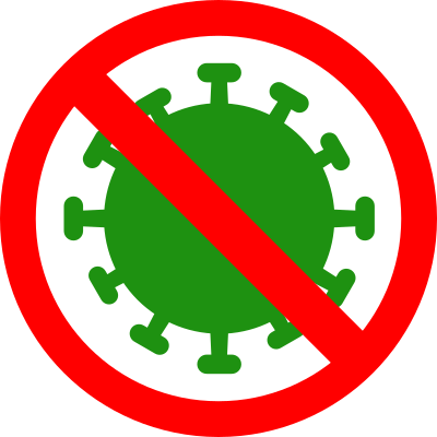 No Coronavirus (#1) clipart