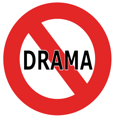 No Drama clipart