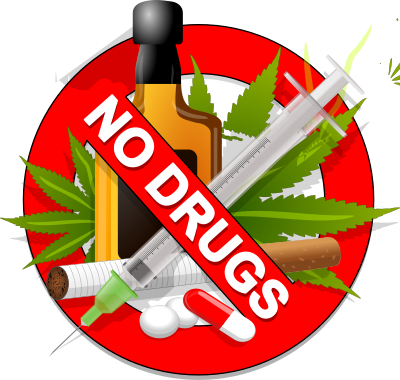 No Drugs clipart