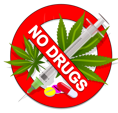 No Drugs: Weed, Speed or Pills! clipart