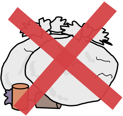 No Dumping clipart