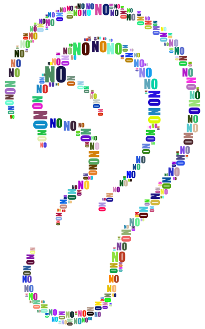 No Ear Prismatic clipart