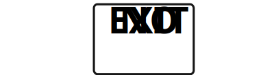 No Exit - Black on White clipart