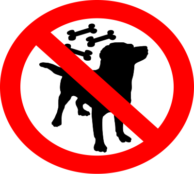 No Feeding The Dogs clipart