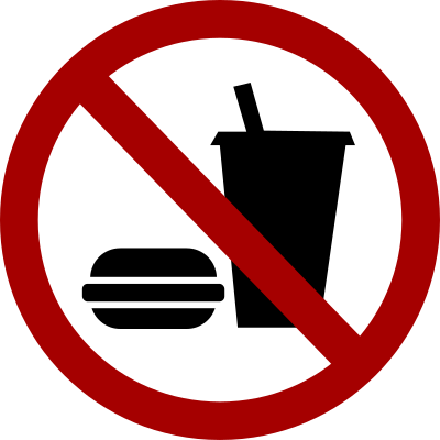 No-food-drink clipart