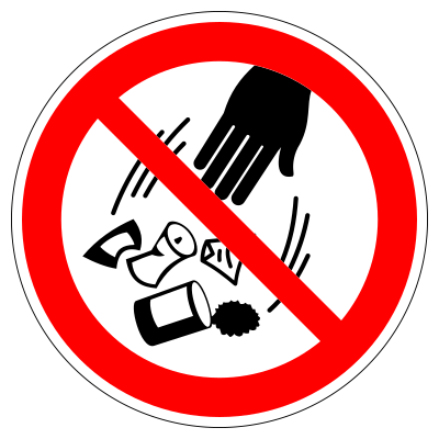 No Garbage clipart