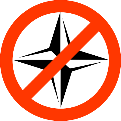 NO NATO clipart
