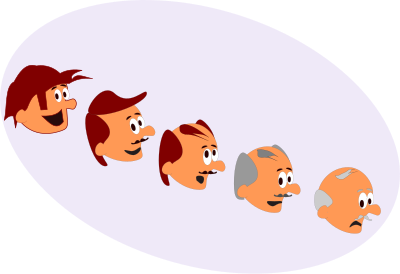 O tempo passa clipart