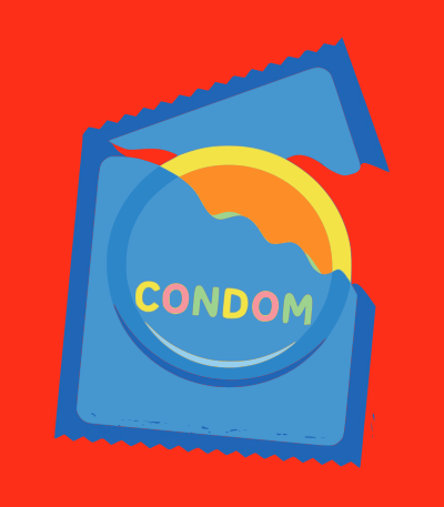 Open Condom clipart
