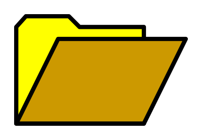 Open Folder clipart